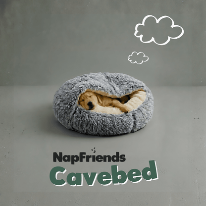 NapFriends Cavebed – The Original Calming Burrow Bed